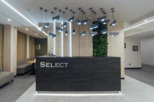 Plantegning af Select Hotel