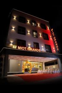 a building with a muppet grande sign on it at Mount Grande "formerly known as Miot Grande" in Chennai