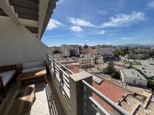 Balkon atau teras di Hotel Malta