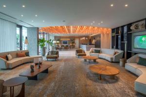 Ruang duduk di Doubletree By Hilton Lagoa Azores