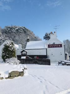 The Shandwick Inn during the winter