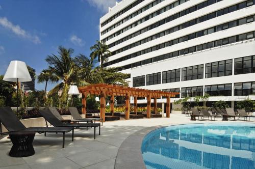 The swimming pool at or close to Wish Hotel da Bahia