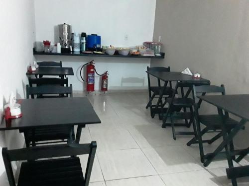 Dapur atau dapur kecil di Hotel Flex In