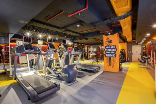 Palestra o centro fitness di New Park Hotel