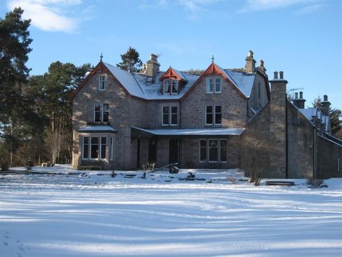 Dalrachney Lodge kapag winter