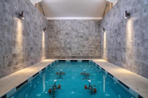 Poolen vid eller i närheten av Vichy Thermalia Spa Hôtel