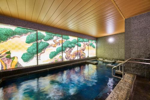 Bassenget på eller i nærheten av Daiwa Roynet Hotel Nara Natural Hot Spring