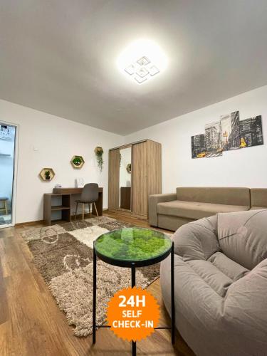 Setusvæði á Apartament Fălticeni