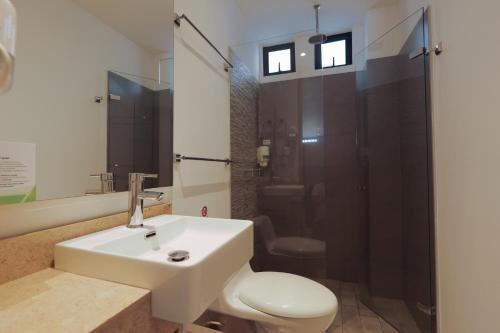 Antope - Apartaestudios tesisinde bir banyo