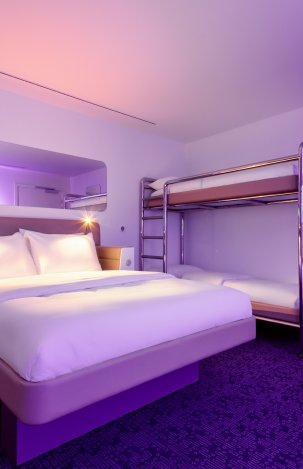 YOTELAIR Paris CDG Family cabin