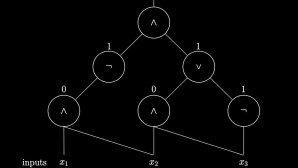 Schéma mathématique "circuit complexity"