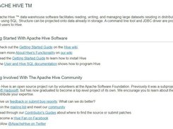 Apache Hive Screenshot 1