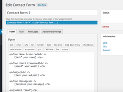 Contact Form 7 Screenshot 1