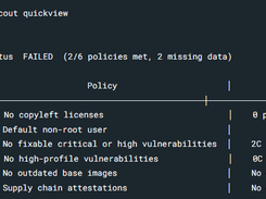 Docker Scout Screenshot 2