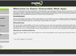 DVWA Screenshot 1