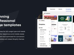 Stunning professional page templates