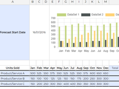 Jspreadsheet Screenshot 1