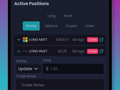 New Trade / Active Positions