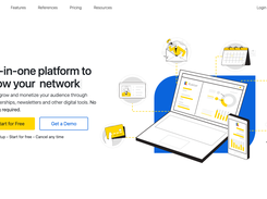 Raklet Landing Page