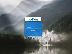 Sofvie log in screen