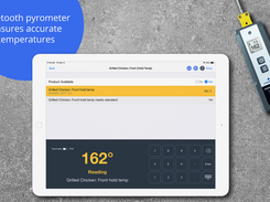 Squadle’s digital food safety solution automates temperature logging with patented ZeroTouch™ technology.