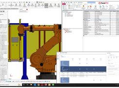 BOM open in SolidWorks with Time Tracking App