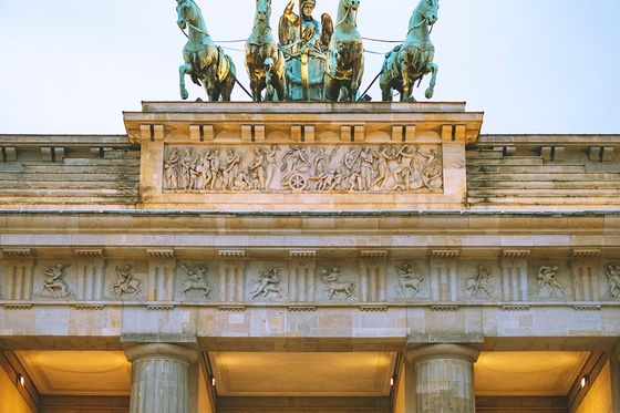 view of brandenburg gate german