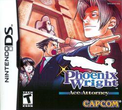 Box artwork for Phoenix Wright: Ace Attorney.