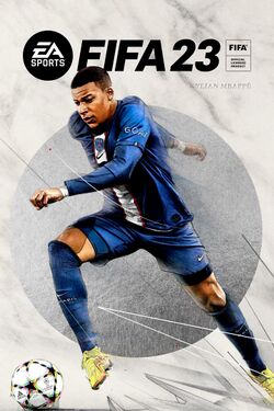 Box artwork for FIFA 23.