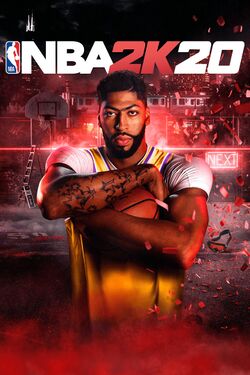 Box artwork for NBA 2K20.