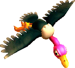 Vulture model from Tri Force Heroes