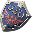 Hylian Shield sprite from Breath of the Wild