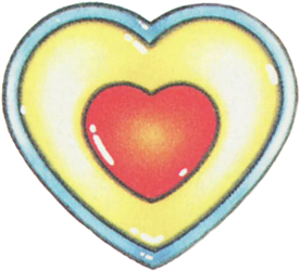 Piece of Heart artwork from A Link to the Past