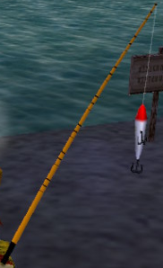 Fishing Rod model from Ocarina of Time