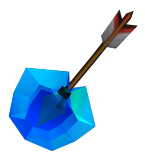 Ice Arrow model from Majora's Mask 3D