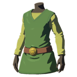 Tunic of the Wind sprite from Tears of the Kingdom