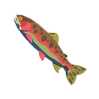 Sizzlefin Trout sprite from Breath of the Wild