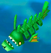 Skullfish model from Tri Force Heroes