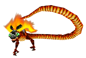 Dragon model from Ocarina of Time