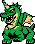 Dragon sprite from Oracle of Seasons