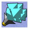 Ice Arrow sprite from The Wind Waker HD