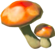 Mushroom model from Breath of the Wild