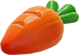 Carrot render from Echoes of Wisdom