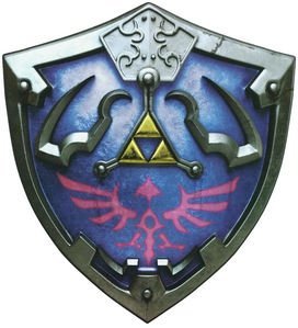 Hylian Shield artwork from Twilight Princess