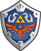 Hylian Shield sprite from Skyward Sword HD