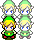 Links sprite from The Minish Cap