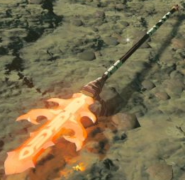 Flamespear model from Breath of the Wild