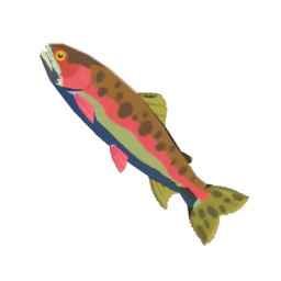 Sizzlefin Trout sprite from Tears of the Kingdom