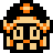 Hardhat Beetle sprite from Link's Awakening DX