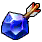 Ice Arrow sprite from Ocarina of Time 3D